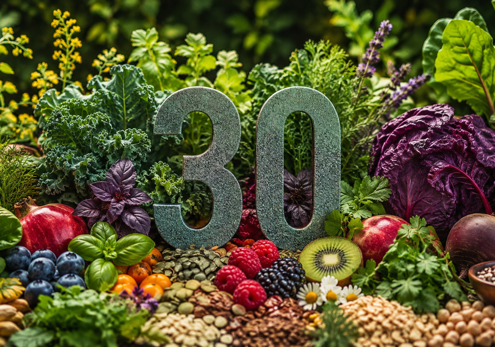 Ihr Darm liebt Vielfalt: Die 30-Pflanzen-Challenge