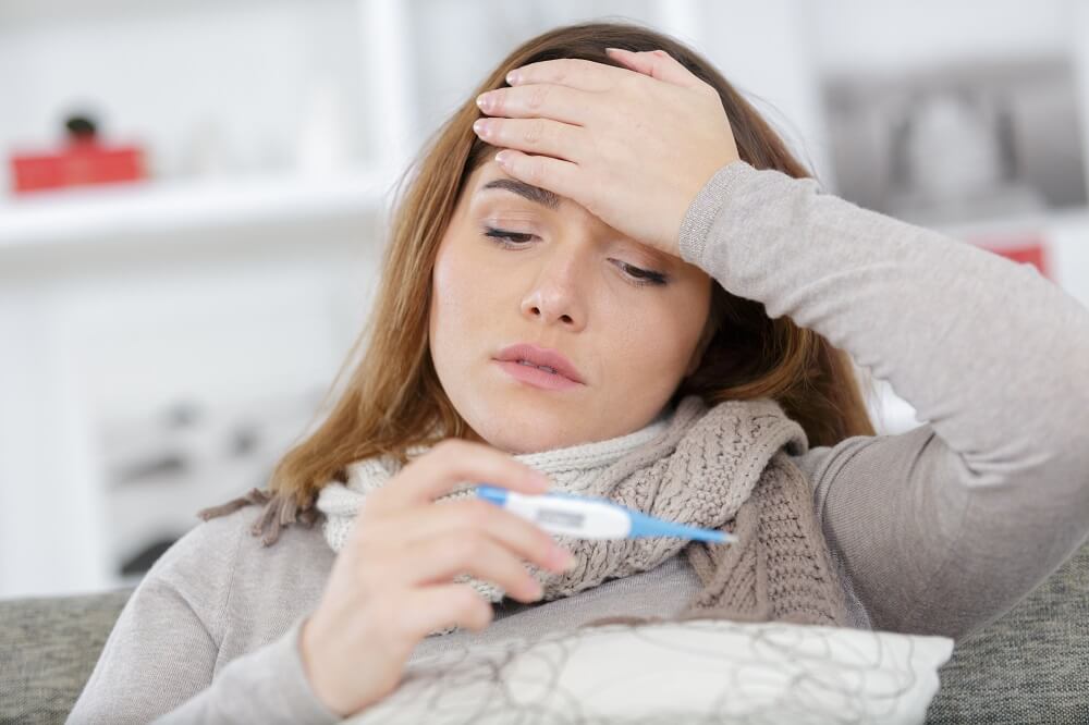 Symptome bei Grippe