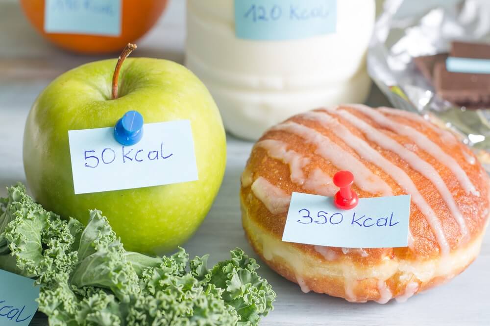 Apfel vs, Berliner Kalorienvergleich bei Diabetes